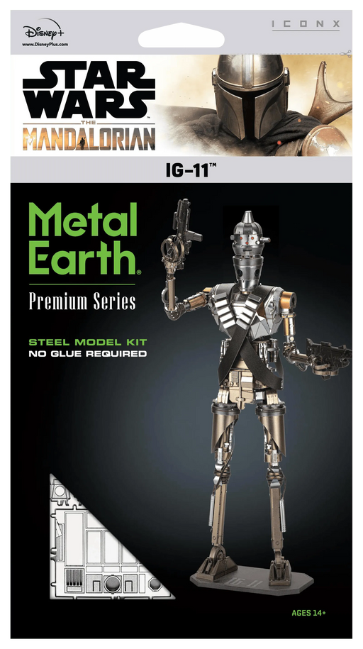 Brain Games LV Mēroga modelis Star Wars: IG-11, Premium Series metāla konstruktors