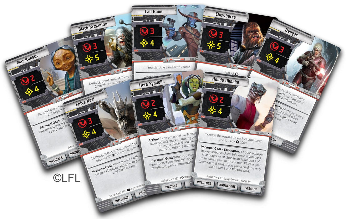 Brain Games LV galda spēles Star Wars Outer Rim Unfinished Business