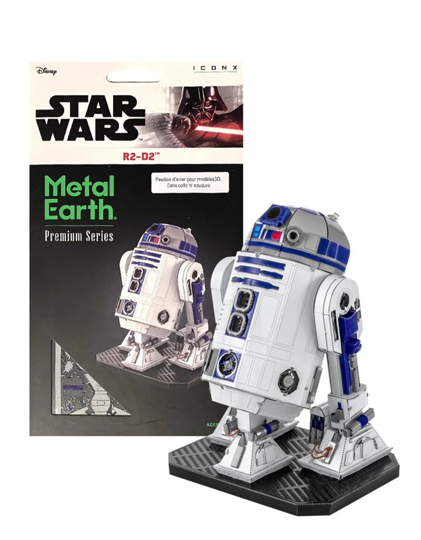 Brain Games LV Mēroga modelis Star Wars: R2-D2, Premium Series metāla konstruktors