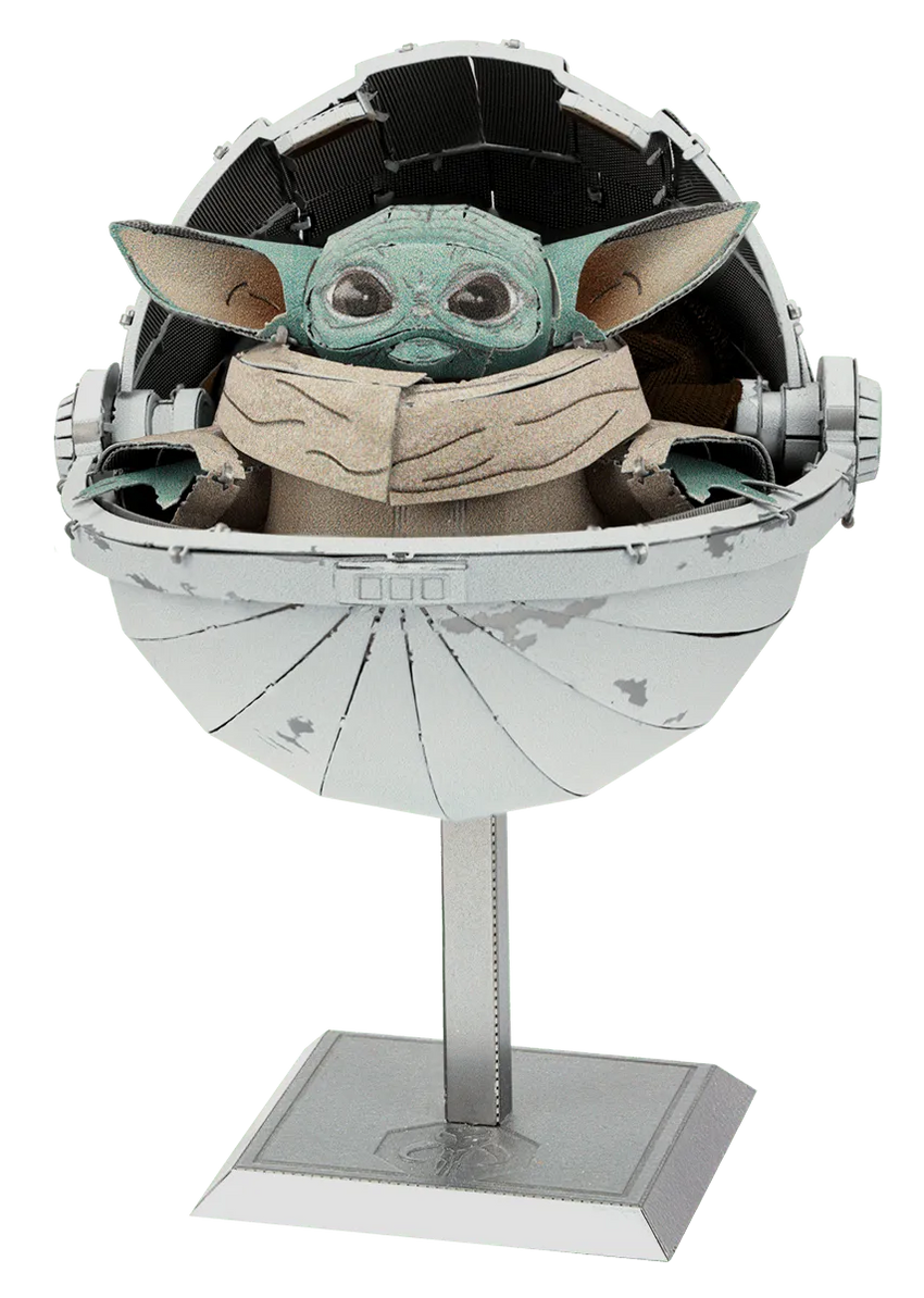 Brain-Games.lv Mēroga modelis Star Wars: The Child, Premium Series metāla konstruktors