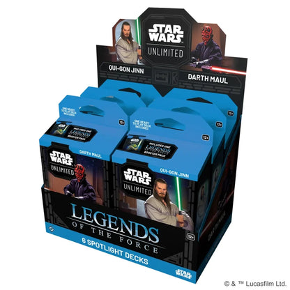SWU Legends of the Force Display Deck (6