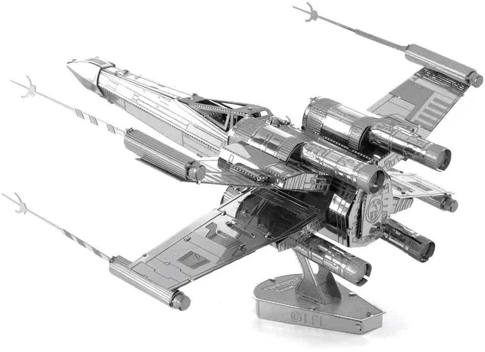 Brain Games LV Mēroga modelis Star Wars: X-Wing Star Fighter, metāla konstruktors