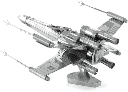 Brain Games LV Mēroga modelis Star Wars: X-Wing Star Fighter, metāla konstruktors
