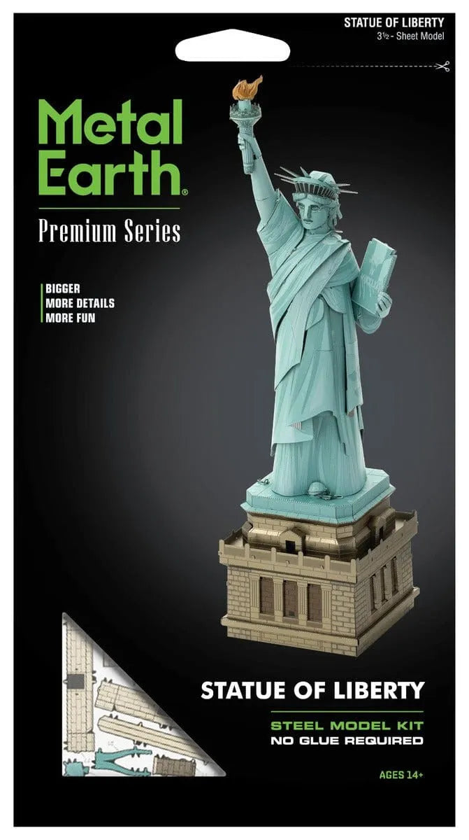 Brain Games LV Mēroga modelis Statue of Liberty, Premium Series metāla konstruktors