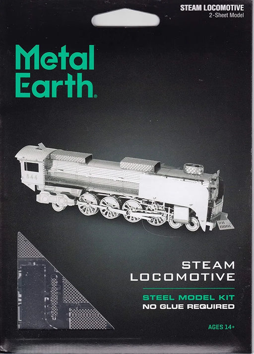 Brain Games LV Mēroga modelis Steam Locomotive, metāla konstruktors