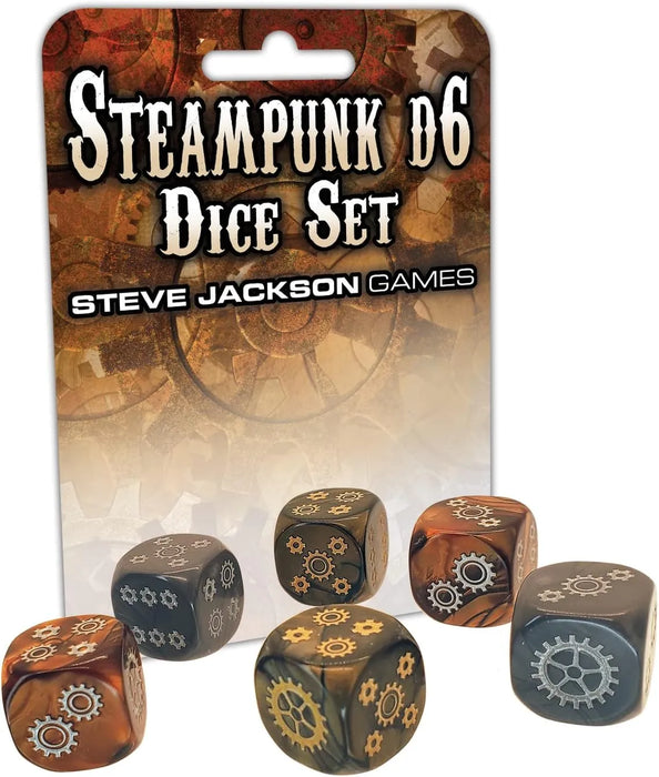 n/a Steampunk D6 Dice Set