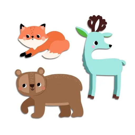 Brain Games LV Stickers - Forest animals