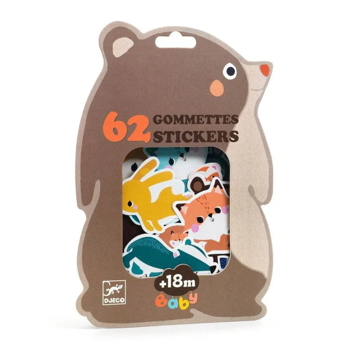 Brain Games LV Stickers - Forest animals