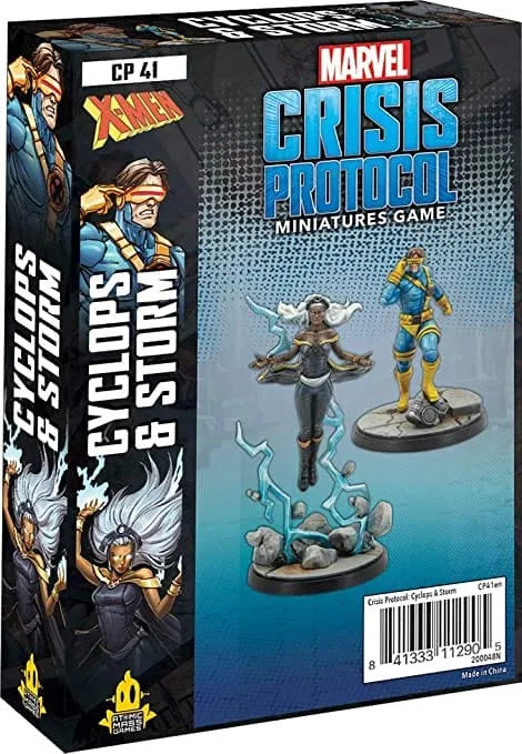 Brain Games LV galda spēles Storm and Cyclops: Marvel Crisis Protocol  paplašinājums