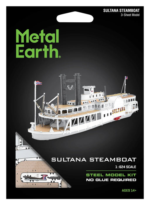n/a Sultana Steamboat - metāla konstruktors