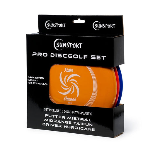 Brain Games LV galda spēles Sunsport Discgolf 3 disku komplekts (Driver, Mid Range & Putter)