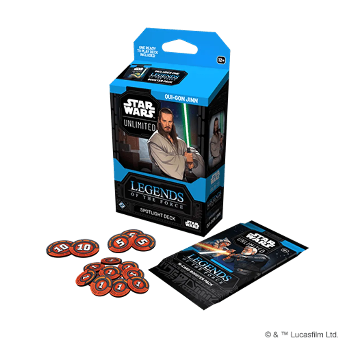 Brain Games LV SWU Legends of the Force - Spotlight Deck: Qui-Gon Jinn