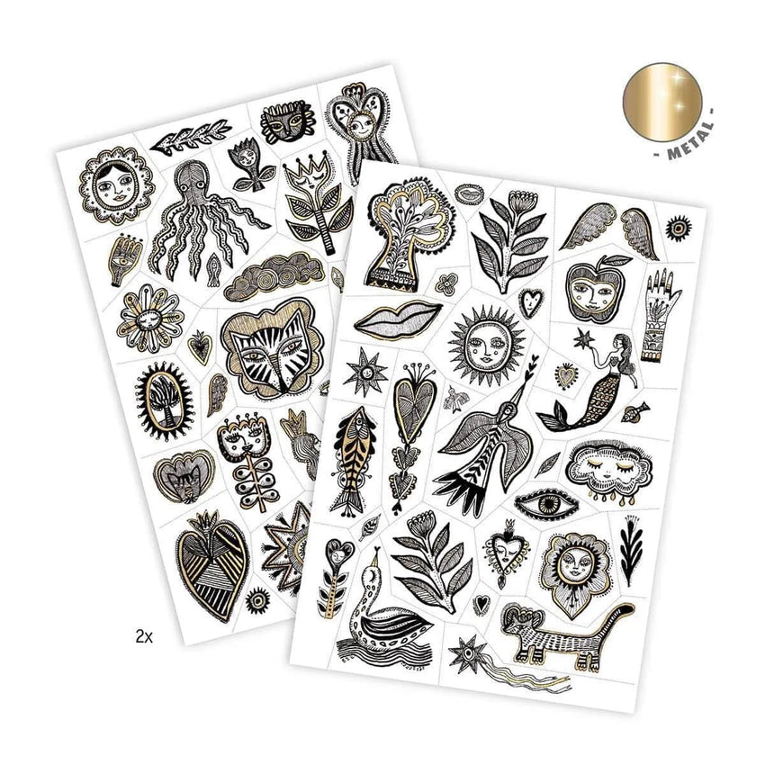 Brain Games LV Tattoos - Golden chic