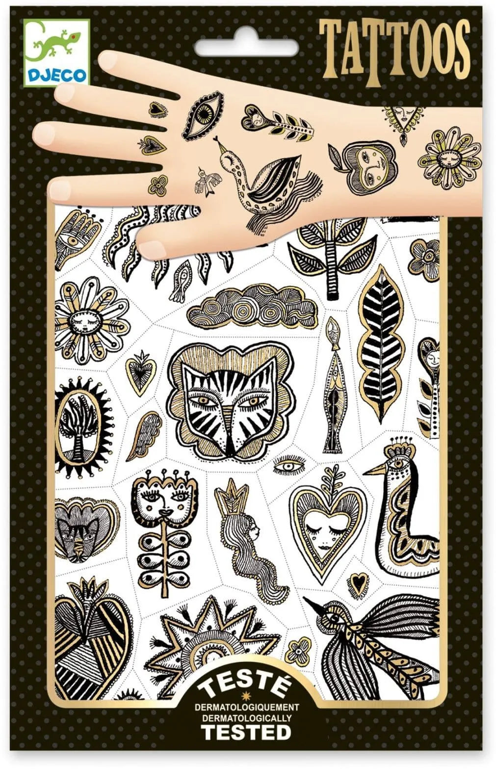 Brain Games LV Tattoos - Golden chic