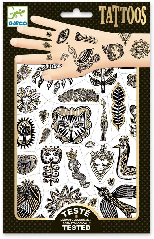 Brain Games LV Tattoos - Golden chic