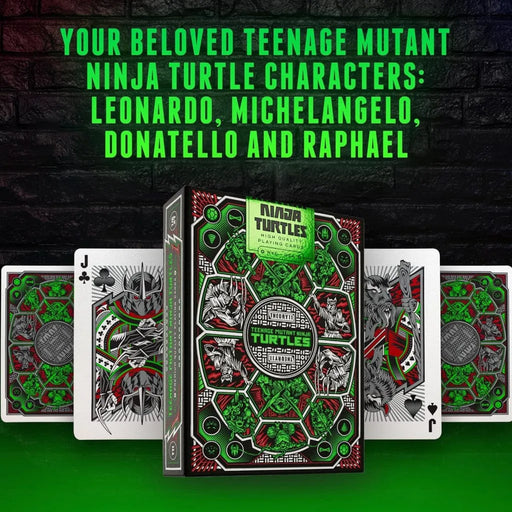 Brain Games LV Klasiskās spēles TEENAGE MUTANT NINJA TURTLES PLAYING CARDS