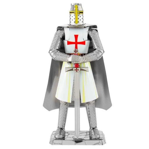 Brain Games LV Mēroga modelis Templar Knight, Premium Series metāla konstruktors