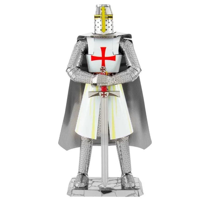 Brain Games LV Mēroga modelis Templar Knight, Premium Series metāla konstruktors