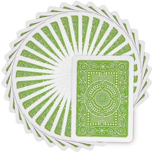 Brain Games LV Texas Poker kāršu komplekts Verde Chiaro