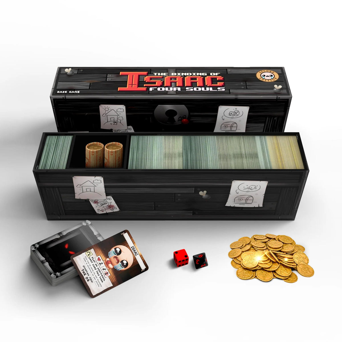 Brain Games LV The Binding of Isaac Four Souls 2nd. Edition