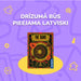 Galda spēles The Gang kaste ar seifa attēlu uz violeta fona, norādot uz drīzu spēles pieejamību latviešu valodā.