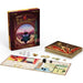 Galda spēle The Hobbit: There and Back Again ar spēles kasti, atveramu spēles laukumu, marķieri, kauliņiem un žetoniem.