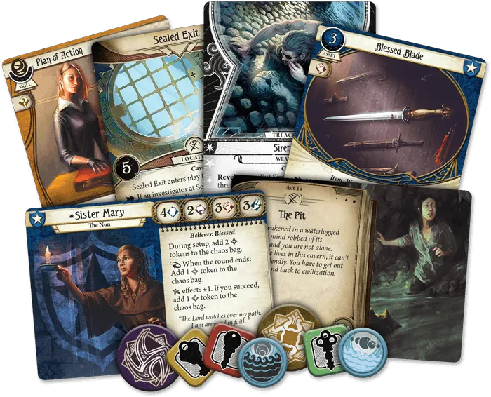 Brain Games LV galda spēles The Innsmouth Conspiracy Deluxe Paplašinājums : Arkham Horror LCG