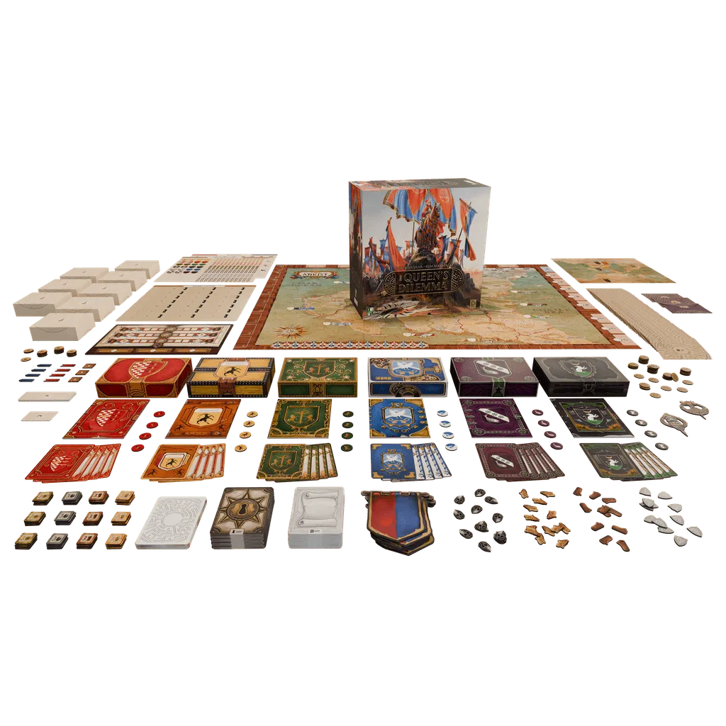 Brain Games LV Pre-Order The Queen's Dilemma - Core Game