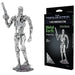 Brain Games LV Mēroga modelis The Terminator T-800 Endoskeleton, Premium Series metāla konstruktors