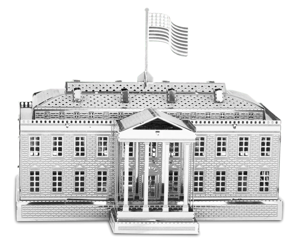 Brain Games LV Mēroga modelis The White House, metāla konstruktors