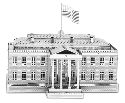 Brain Games LV Mēroga modelis The White House, metāla konstruktors