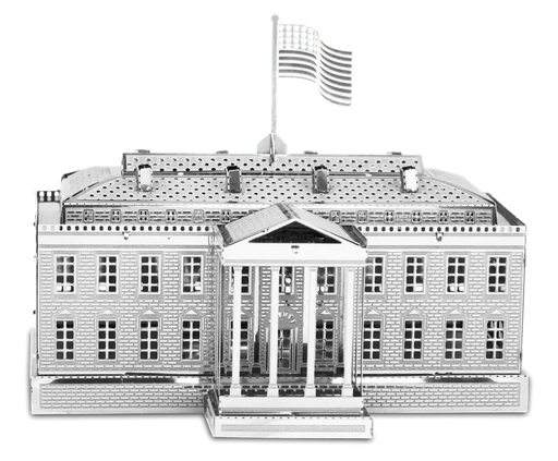 Brain Games LV Mēroga modelis The White House, metāla konstruktors