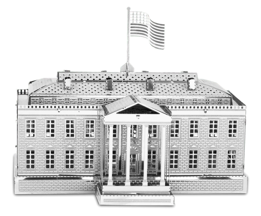 Brain Games LV Mēroga modelis The White House, metāla konstruktors