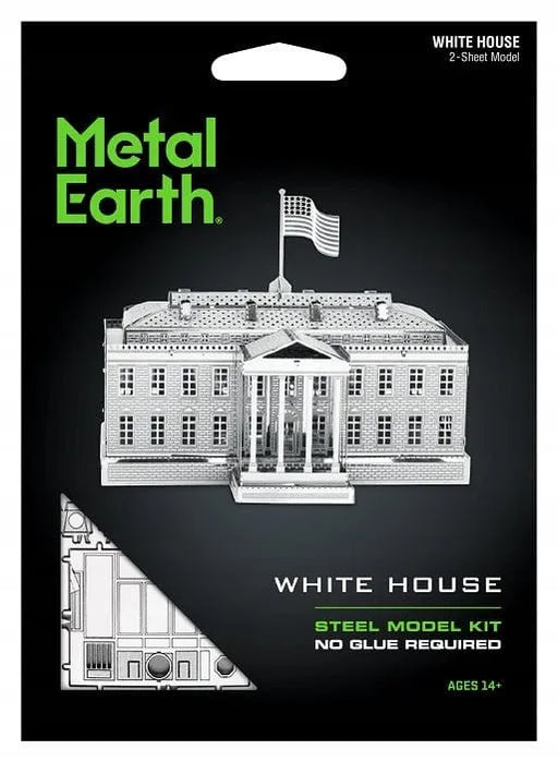 Brain Games LV Mēroga modelis The White House, metāla konstruktors