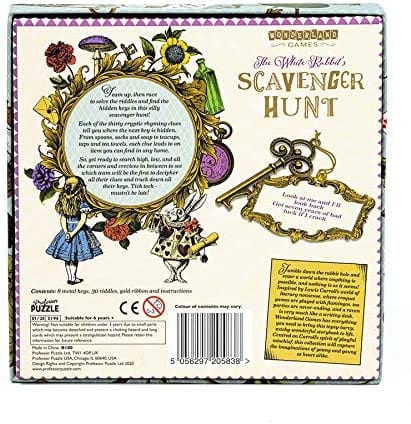 Brain Games LV Prāta mežģi The White Rabbit's Scavenger Hunt