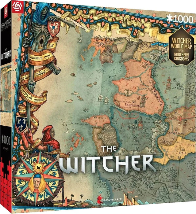 Brain Games LV the Witcher 3 The Northern Kingdoms Puzzle 1000