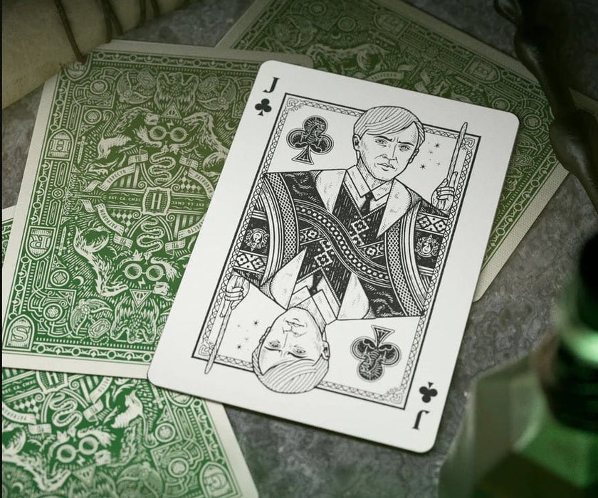 Brain Games LV galda spēles THEORY11 HARRY POTTER DECK - GREEN (SLYTHERIN)