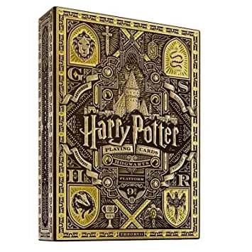 Brain Games LV galda spēles THEORY11 HARRY POTTER DECK - YELLOW (HUFFLEPUFF)