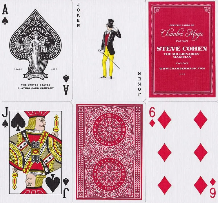 Brain-Games.lv Theory11 Tycoon Red spēļu kārtis