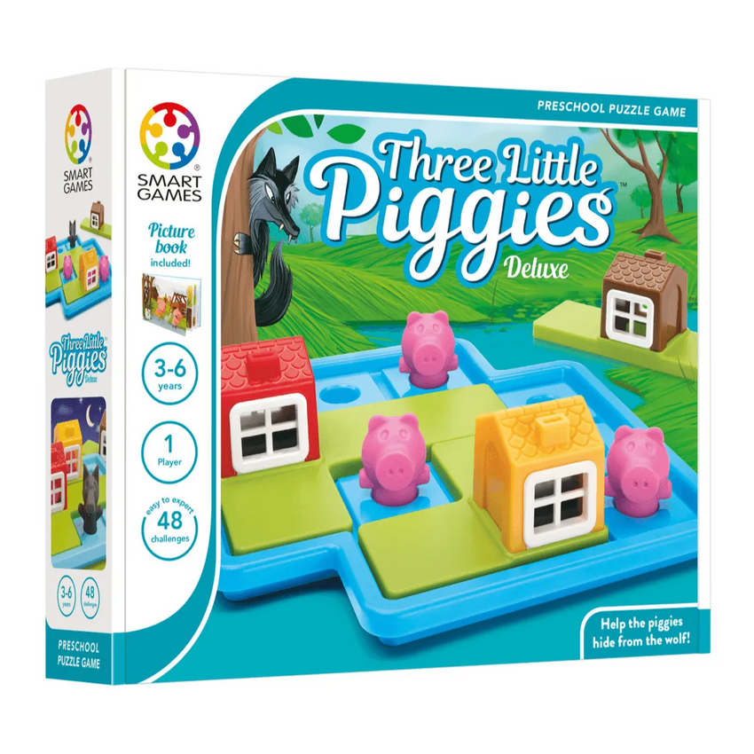 smartgames Prāta mežģi EN Three Little Piggies Deluxe