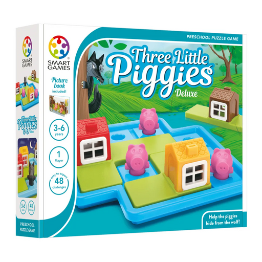 smartgames Prāta mežģi EN Three Little Piggies Deluxe