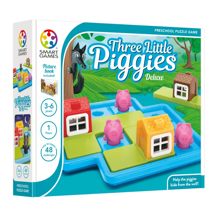 smartgames Prāta mežģi EN Three Little Piggies Deluxe