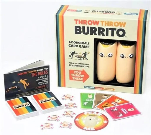 Brain Games LV Throw Throw Burrito A Dodgeball Card Game