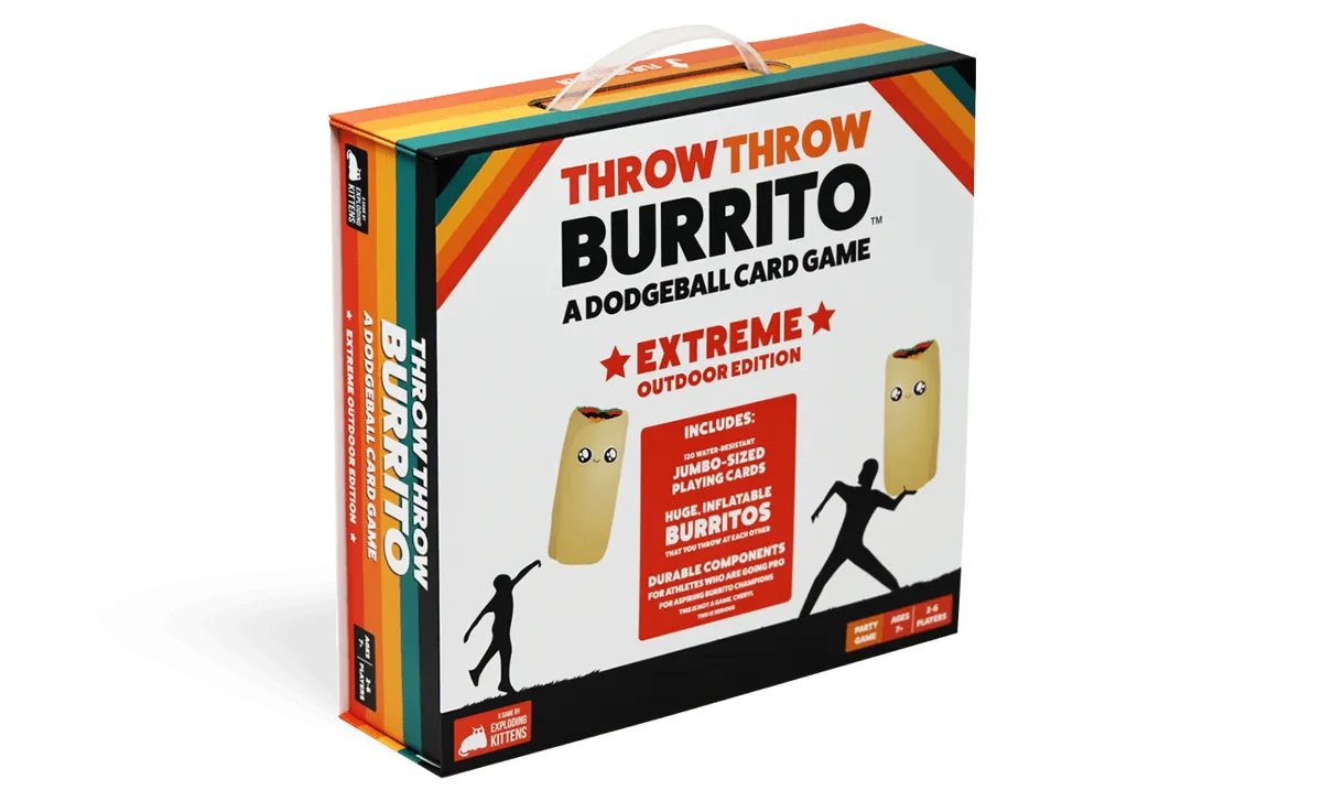 Brain-Games.lv Throw Throw Burrito - Extreme Outdoor Edition