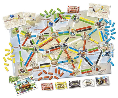 n/a galda spēles Ticket To Ride: First Journey (Europe) (Nordic)