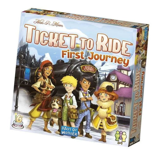 n/a galda spēles Ticket To Ride: First Journey (Europe) (Nordic)