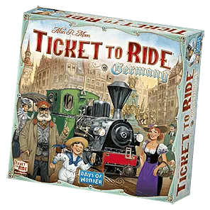 n/a galda spēles Ticket to Ride: Germany (pamatspēle)