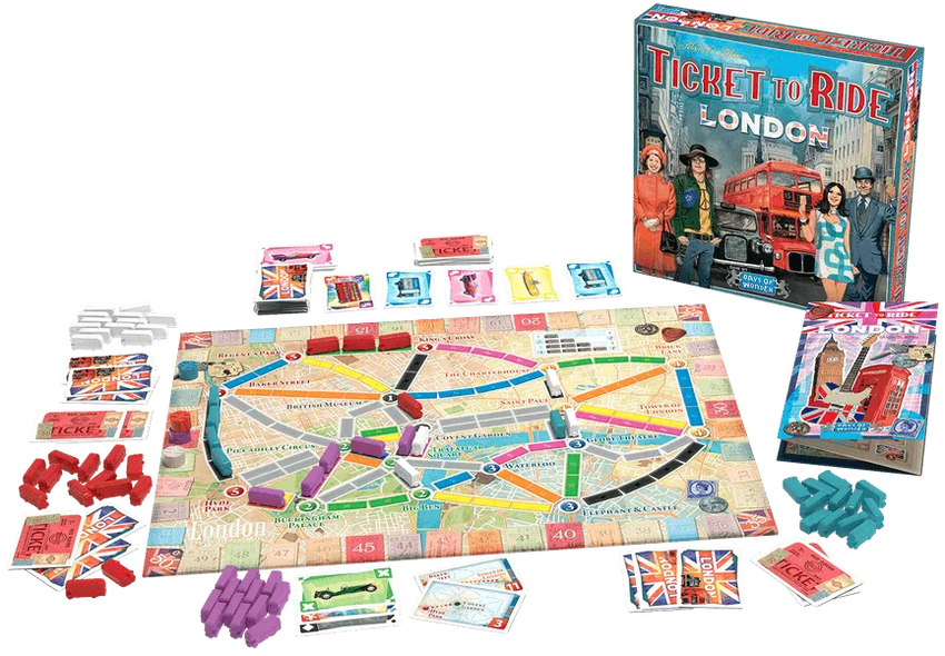 Brain-Games.lv galda spēles Ticket To Ride: London