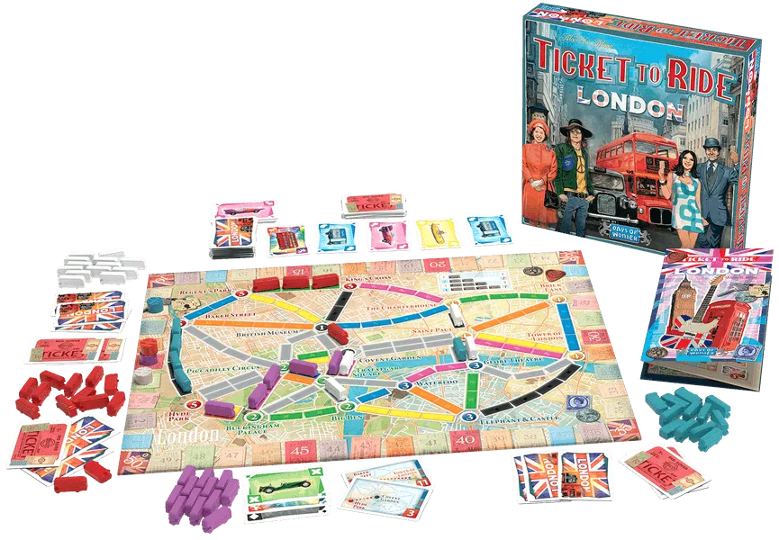 Brain-Games.lv galda spēles Ticket To Ride: London