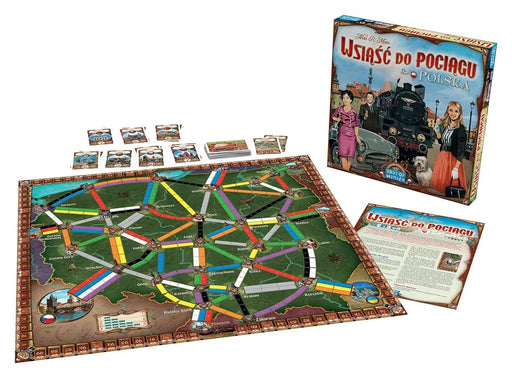 Brain-Games.lv galda spēles Ticket to Ride: Poland (paplašinājums)